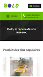Mobile Screenshot of bolo-sa.fr